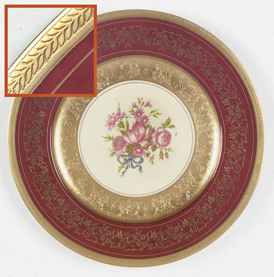 RCQ19 Dinner Plate by Royal China (made in France)-1