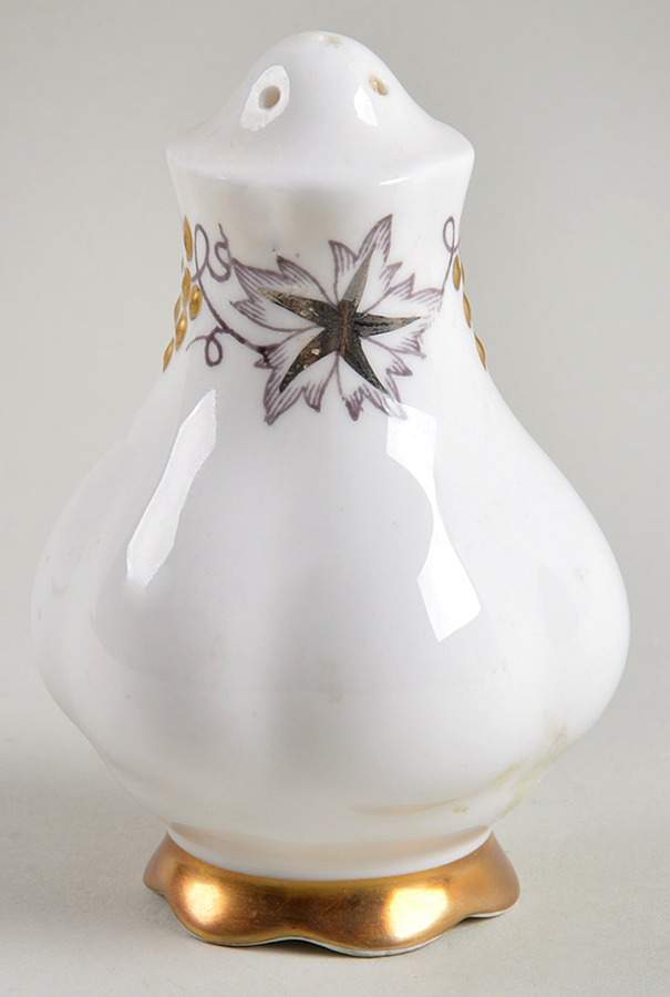 Gold and Silver Salt Shaker by Royal Albert-1