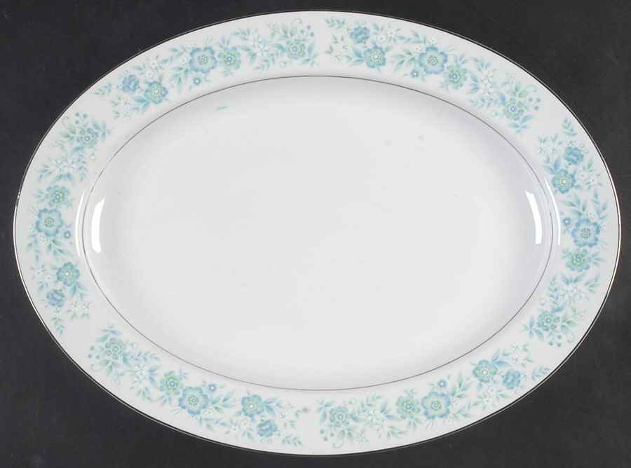 Princess 14" Oval Serving Platter by Royal Wentworth-1