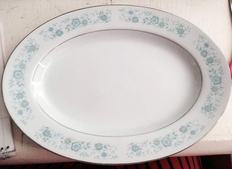 Princess 12" Oval Serving Platter by Royal Wentworth-1