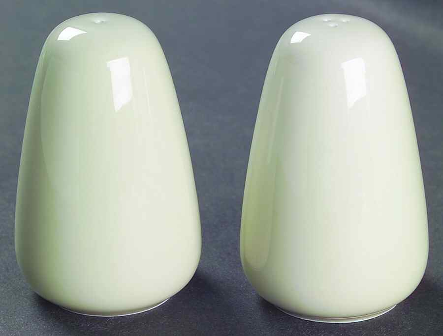 Moon Light One Sahara Taupe (No Decal) Salt & Pepper Set by Rosenthal - Continental-1
