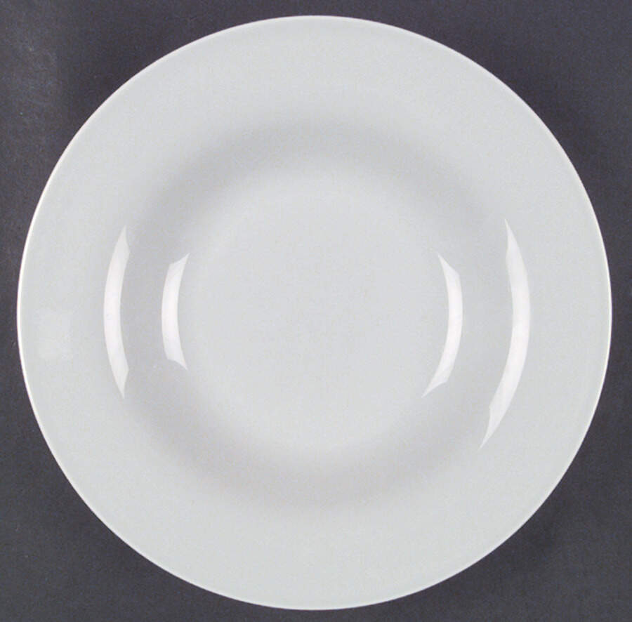 Moon Light Two Dark Light Gray (No Decal) Large Rim Soup Bowl by Rosenthal - Continental-1