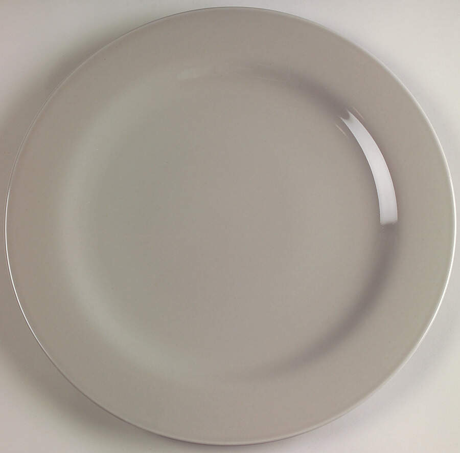 Moon Light Two Dark Light Gray (No Decal) Service Plate (Charger) by Rosenthal - Continental-1