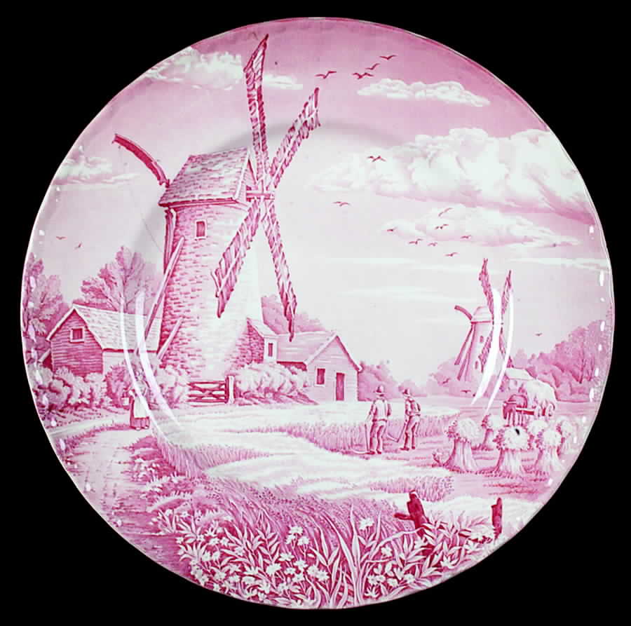 Windmill Dinner Plate by Royal Tudor-1