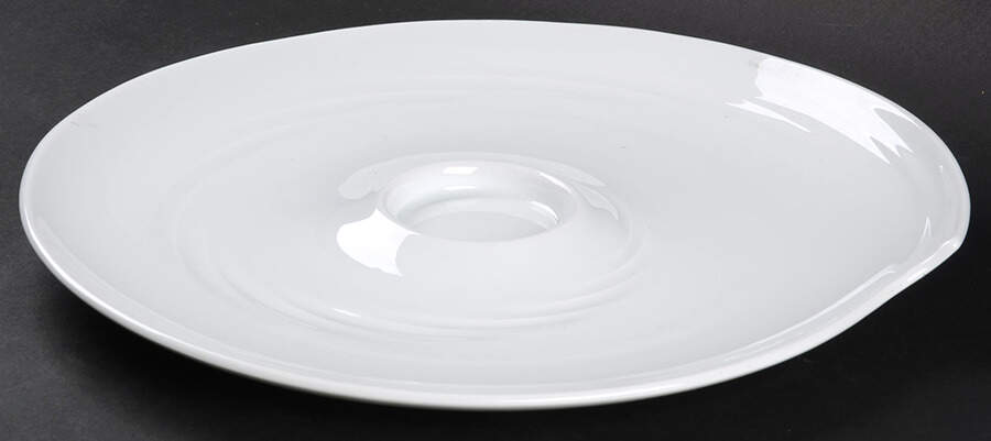 Unwind Chip Bowl/Plate for Chip & Dip Set by Royal Worcester-1