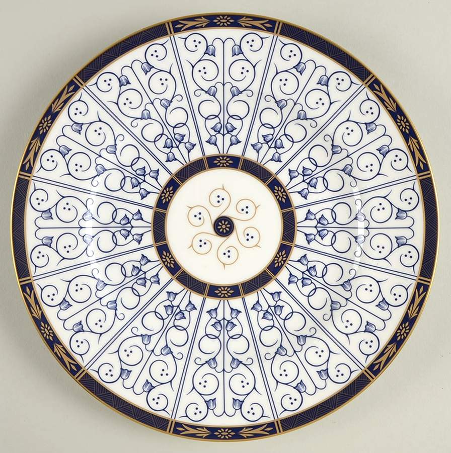 Royal Lily (Newer, 2004 Intro) Accent Luncheon Plate by Royal Worcester-1