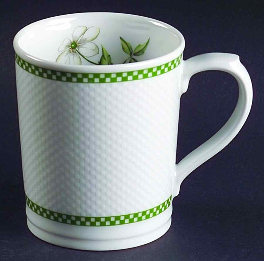Cafe Fleur Squares Mug by Royal Worcester-1