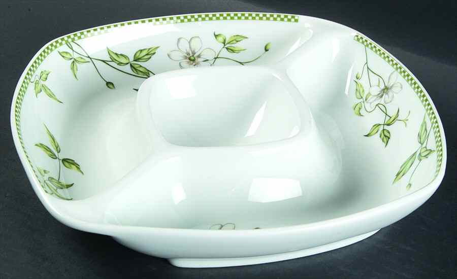 Cafe Fleur Accessories 1-Piece Square Crudite by Royal Worcester-1
