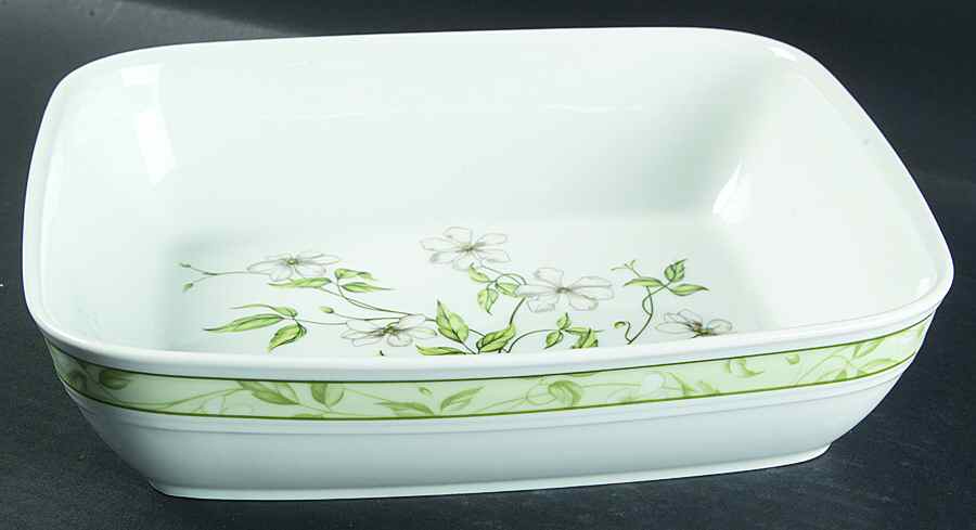 Cafe Fleur Accessories 11" Rectangular Baker by Royal Worcester-1