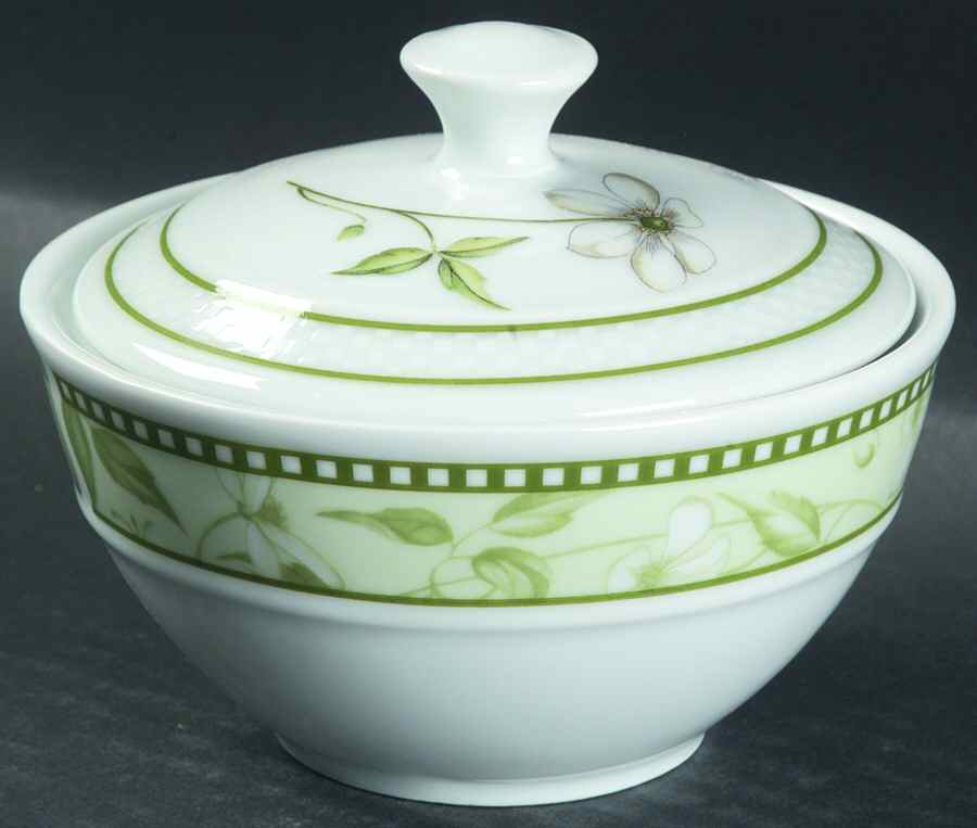 Cafe Fleur Accessories Sugar Bowl & Lid by Royal Worcester-1