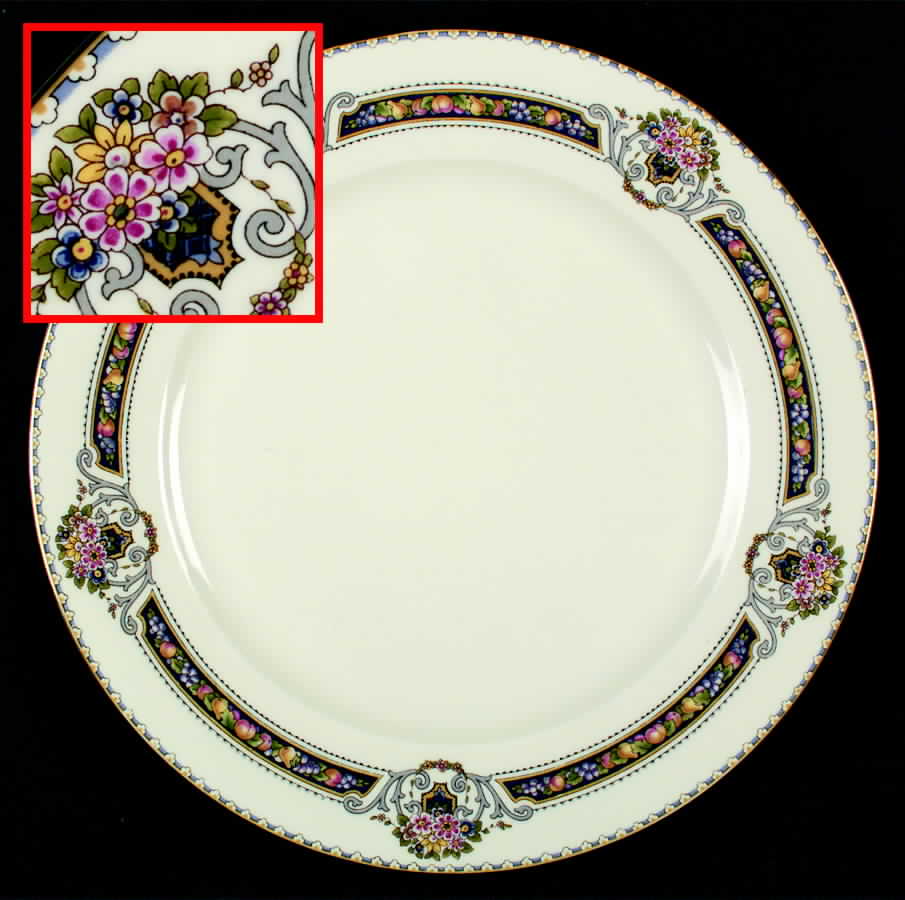 Orelay (No Verge) Dinner Plate by Rosenthal - Continental-1