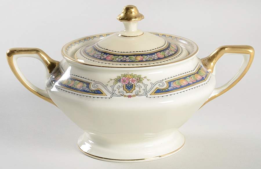 Orelay (No Verge) Sugar Bowl & Lid by Rosenthal - Continental-1