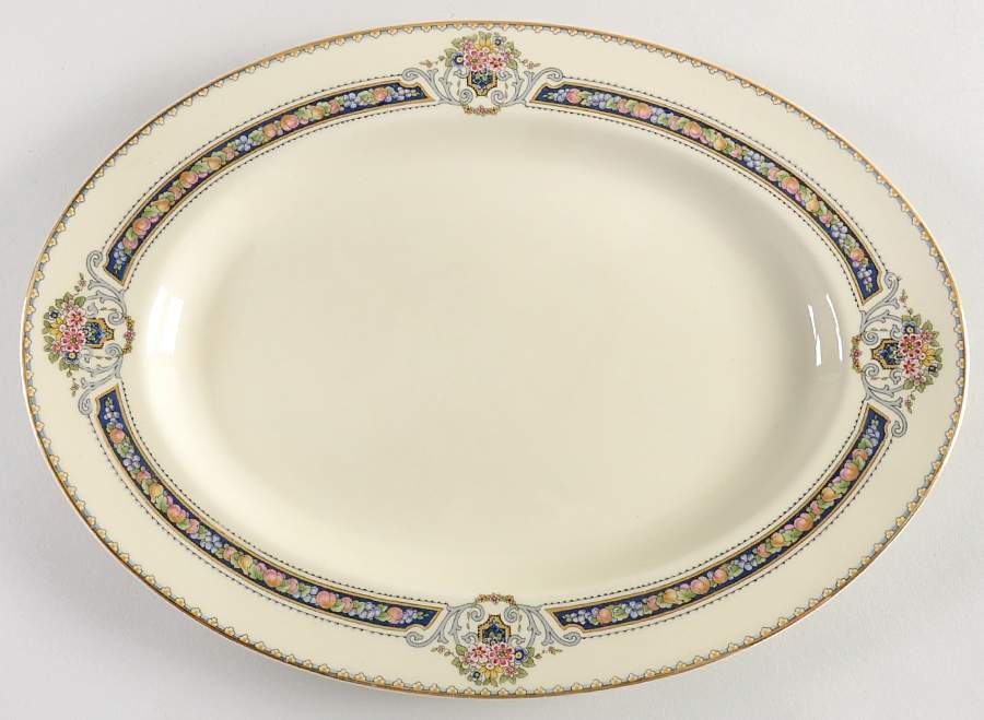 Orelay (No Verge) 11" Oval Serving Platter by Rosenthal - Continental-1