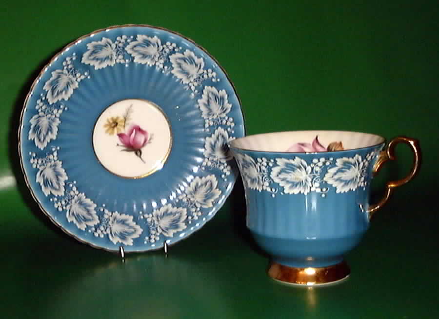 2382 Footed Cup & Saucer Set by Royal Windsor-1