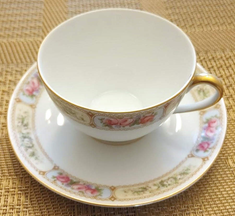 Rsc50 Footed Cup & Saucer Set by Royal Schwarzburg-1