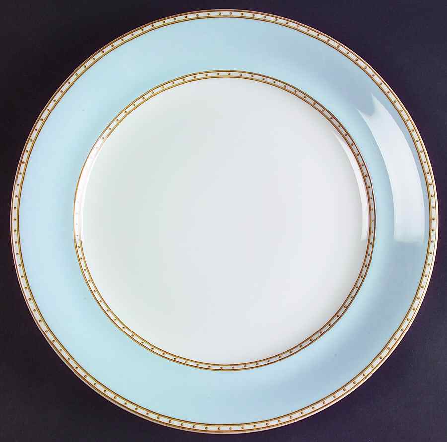 Liselund Light Blue Large Dinner Plate by Royal Copenhagen-1