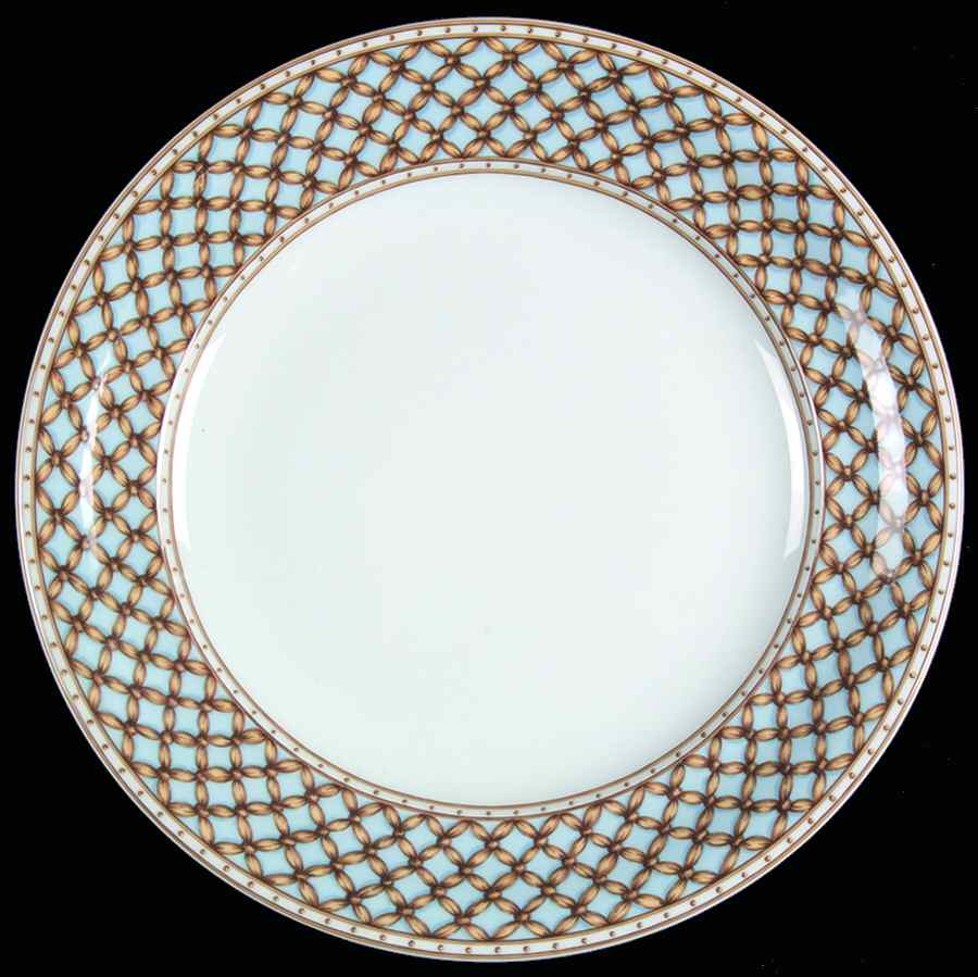 Liselund Light Blue Dinner Plate by Royal Copenhagen-1