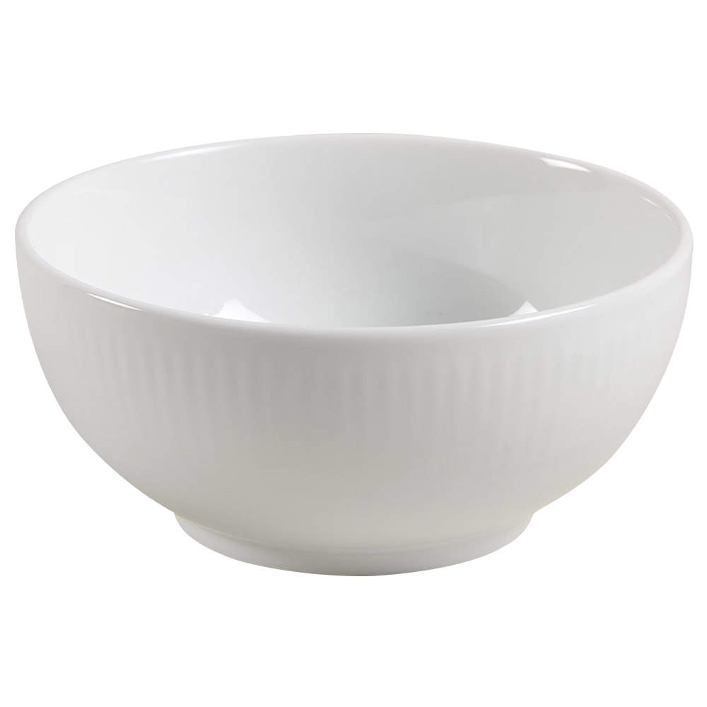 White Plain 5" Round Serving Bowl by Royal Copenhagen-1