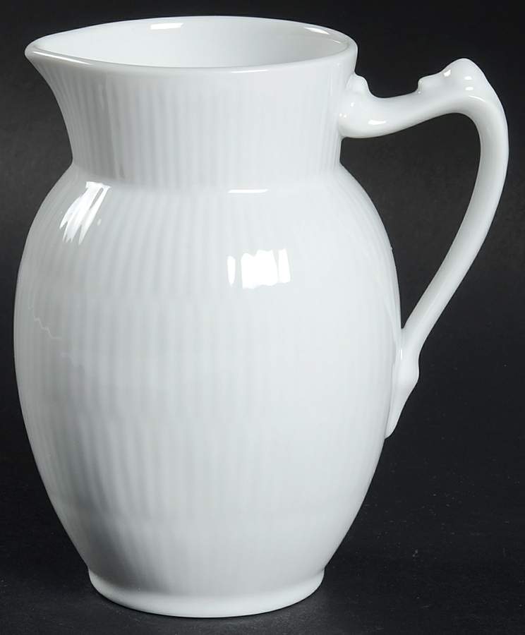 White Plain Small Creamer/Jug by Royal Copenhagen-1