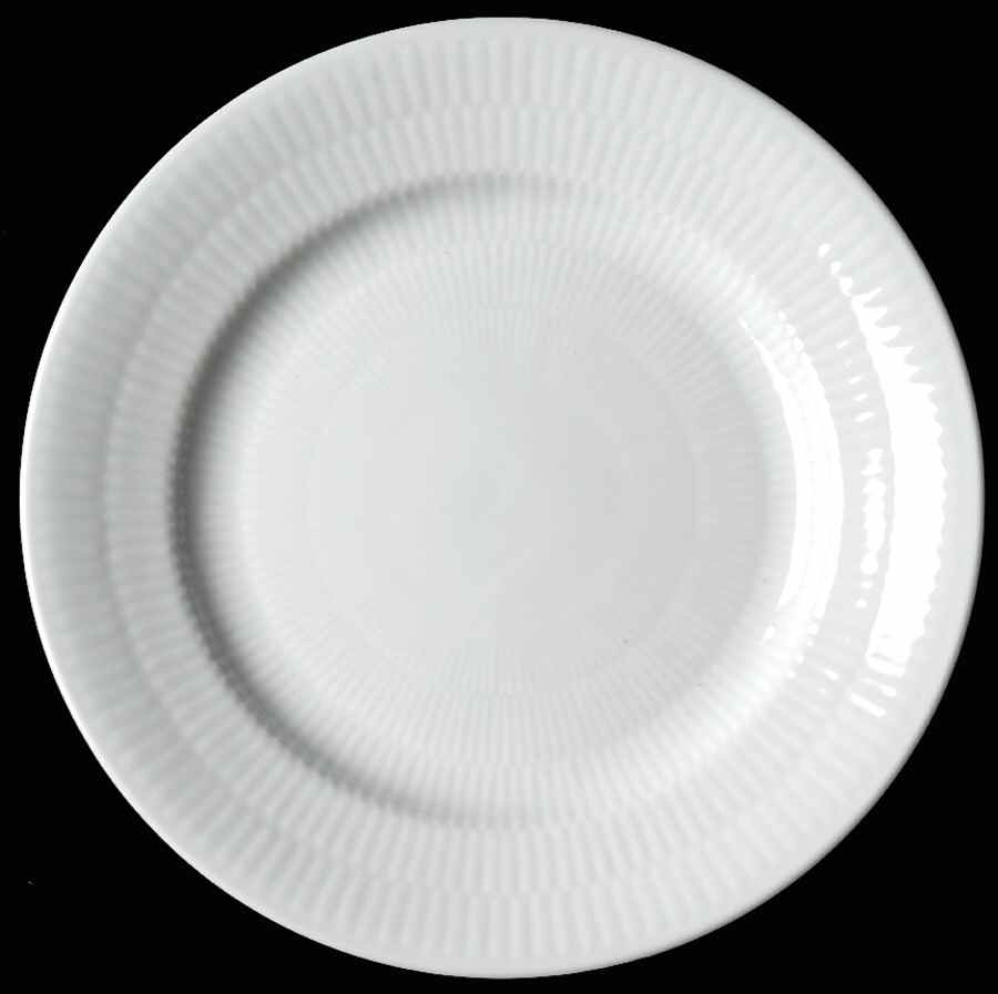 White Plain Bread & Butter Plate by Royal Copenhagen-1