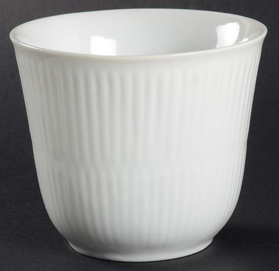 White Plain 10 Oz Cup No Handle by Royal Copenhagen-1