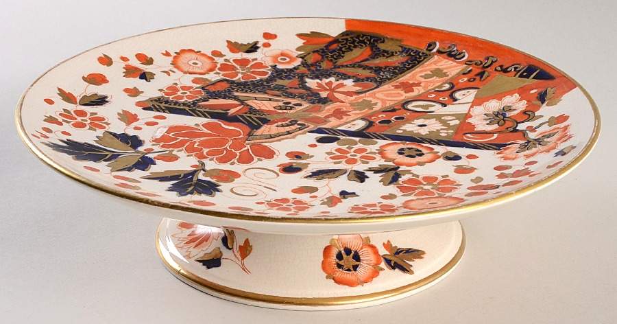 Old Derby Round Compote (Height X Width) by Ridgway (Ridgways)-1