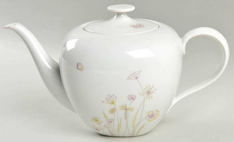 3331 (Floral, Fortuna Shape) Teapot & Lid by Rosenthal - Continental-1
