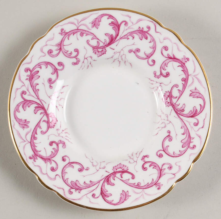 A567 Purple Saucer for Demitasse Cup by Royal Crown Derby-1
