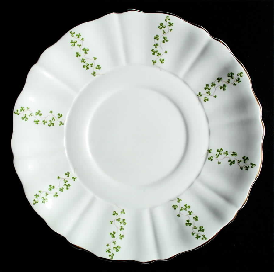 Shamrock Cake Plate by Royal Tara-1