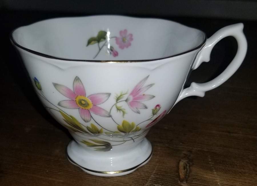 Wild Anemone (Scalloped) Footed Cup by Richmond (England)-1