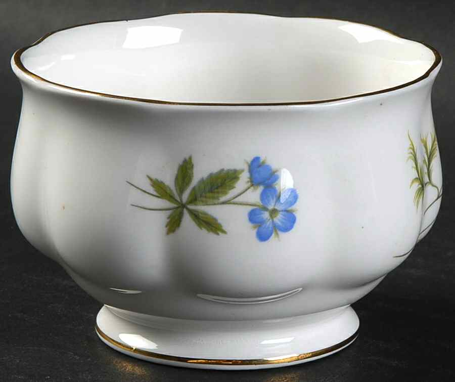 Wild Anemone (Scalloped) Mini Open Sugar Bowl by Richmond (England)-1