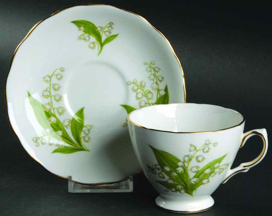 7767 Footed Cup & Saucer Set by Royal Vale-1