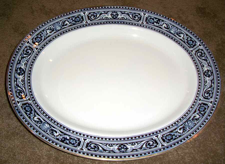 Cluny 17" Oval Serving Platter by Royal Doulton-1