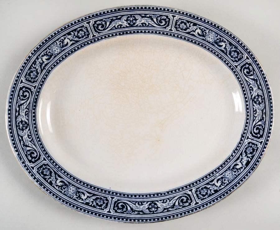 Cluny 11" Oval Serving Platter by Royal Doulton-1