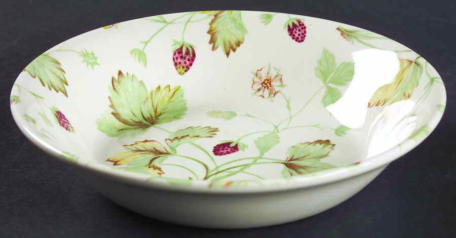 Alpine Strawberry Coupe Cereal Bowl by Royal Stafford-1