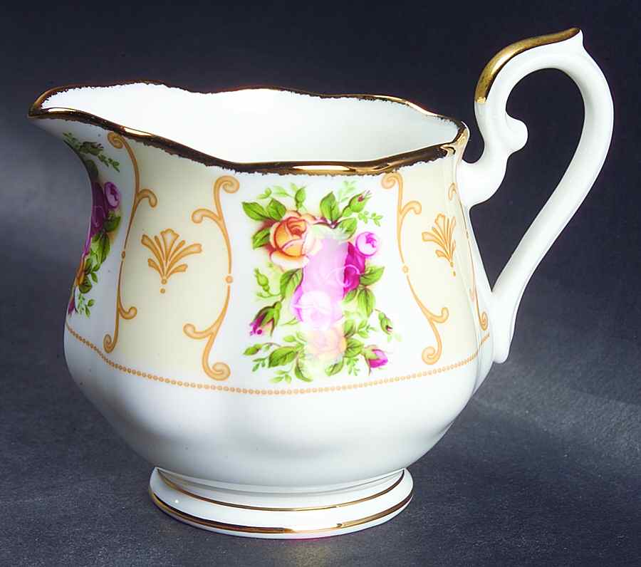 Rose Cameo Peach Creamer by Royal Albert-1