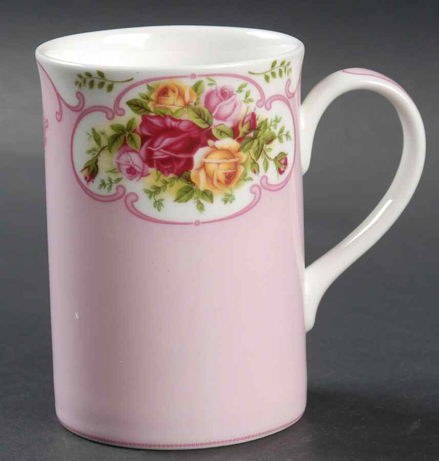 Rose Cameo Pink Mug by Royal Albert-1