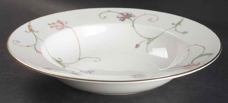 Mille Fleures Large Rim Soup Bowl by Royal Doulton-1