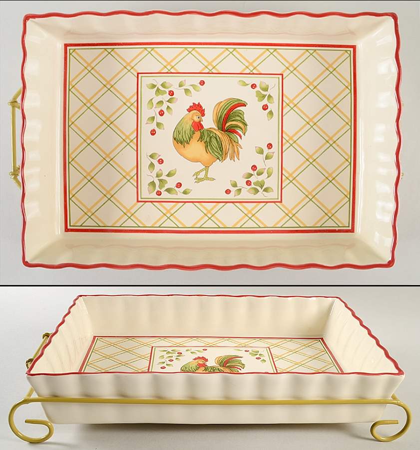 Chanticlair 15" Rectangular Baker by Royal Doulton-1