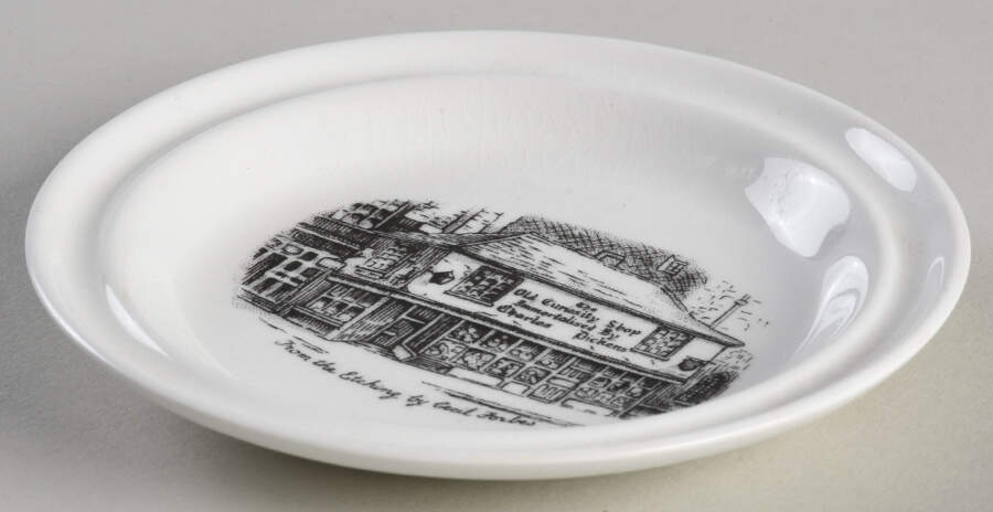 Dickens Old Curiosity Shop Coaster by Rosina-Queens-1