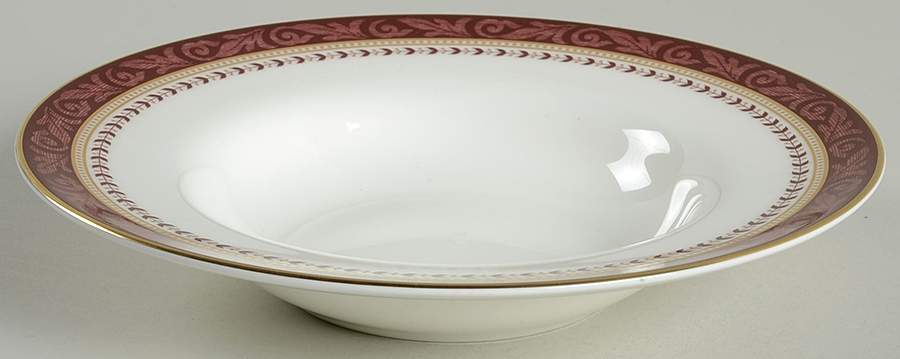 Caspian Rim Soup Bowl by Royal Doulton-1