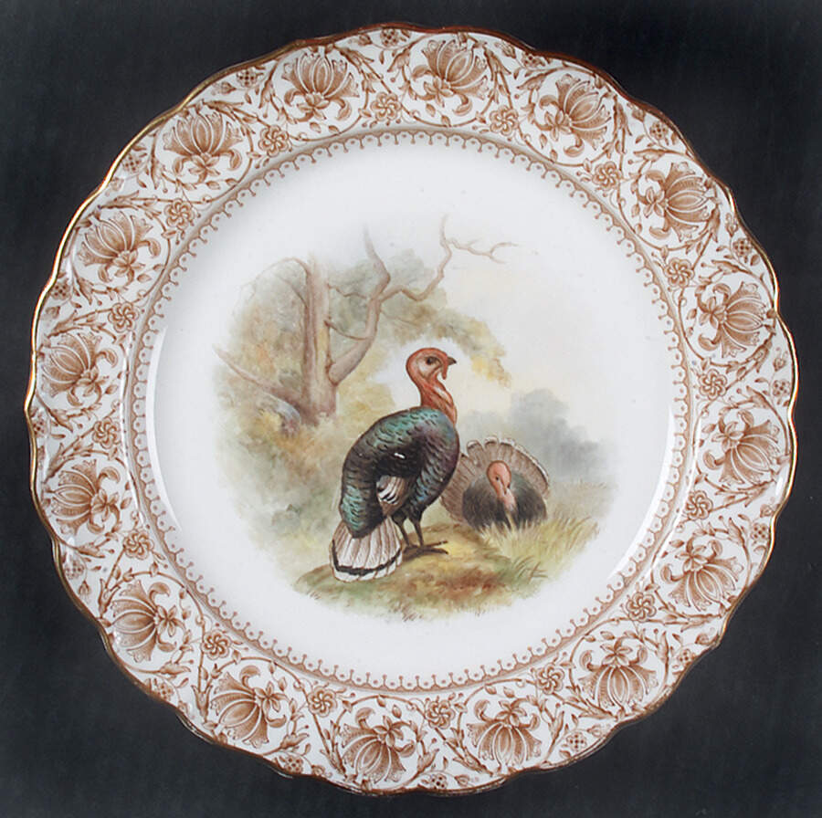 W3717 Luncheon Plate by Royal Worcester-1