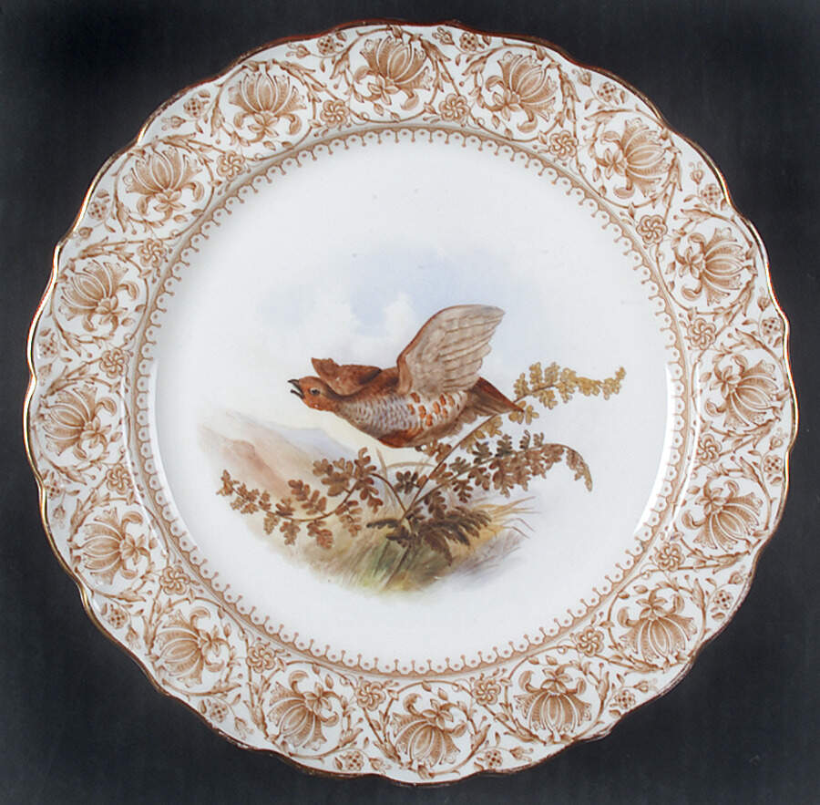 W3717 Luncheon Plate by Royal Worcester-1
