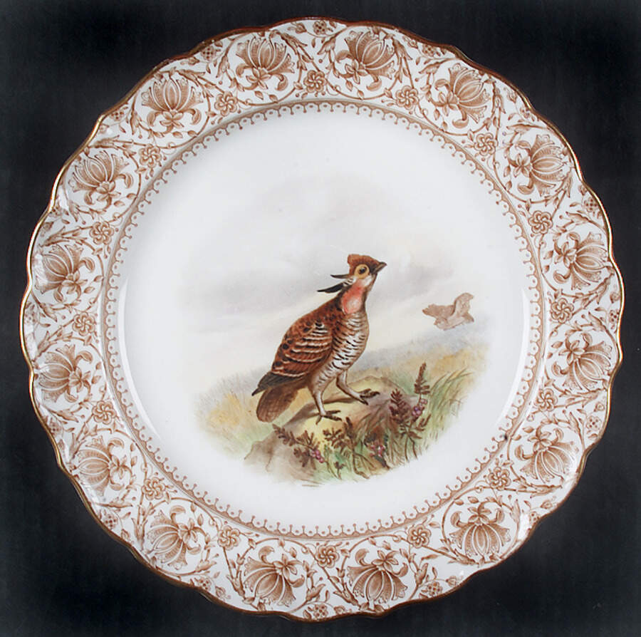 W3717 Luncheon Plate by Royal Worcester-1