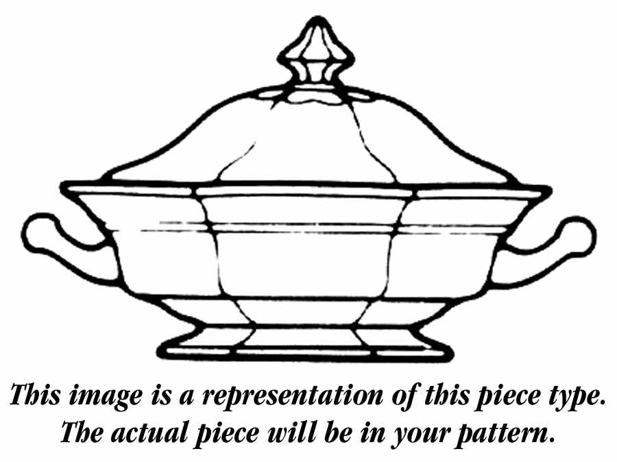 Cressida Round Covered Vegetable by Adams China-1