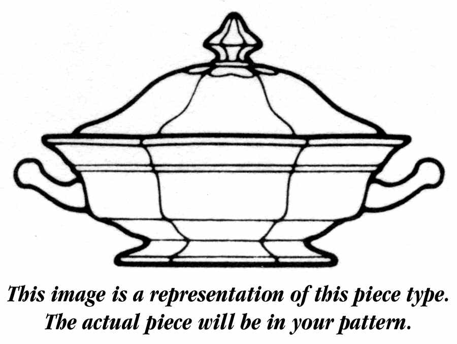 Anita Round Covered Vegetable by Adams China-1