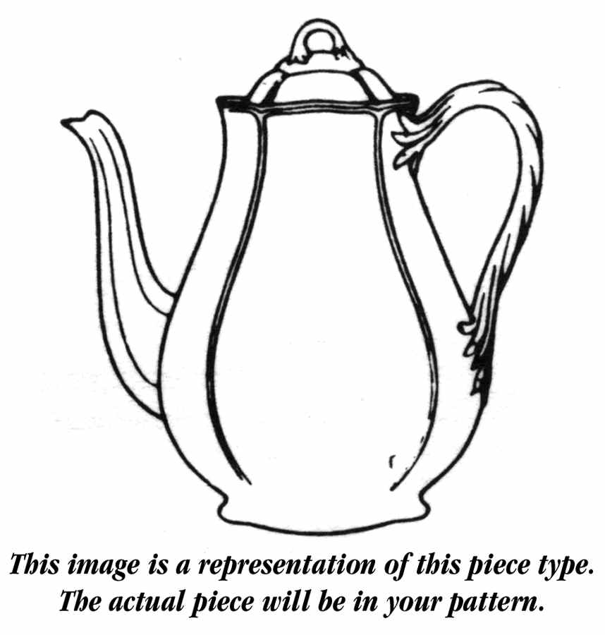 Queen's Holly Coffee Pot & Lid by Wedgwood-1