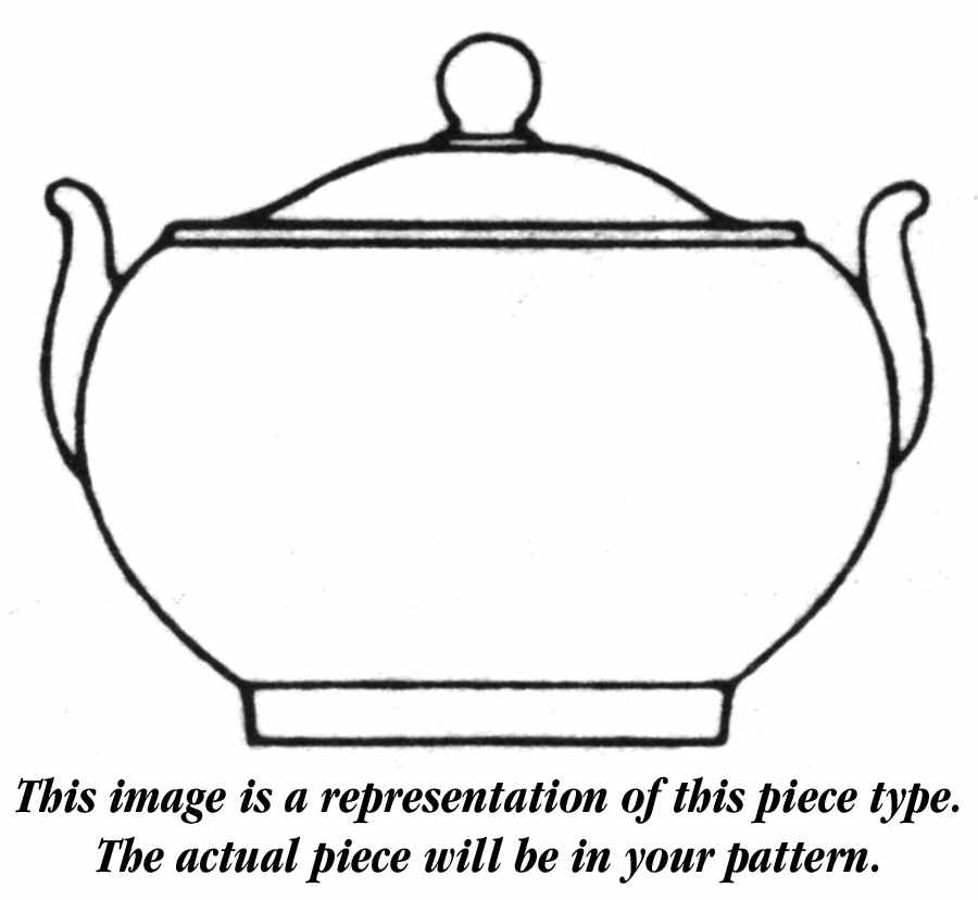 Turnberry 146 Shape Sugar Bowl & Lid by Wedgwood-1