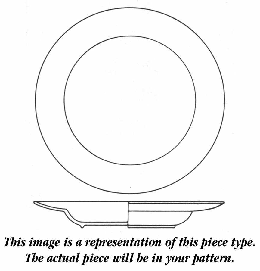 Celestial Platinum Large Rim Soup Bowl by Wedgwood-1