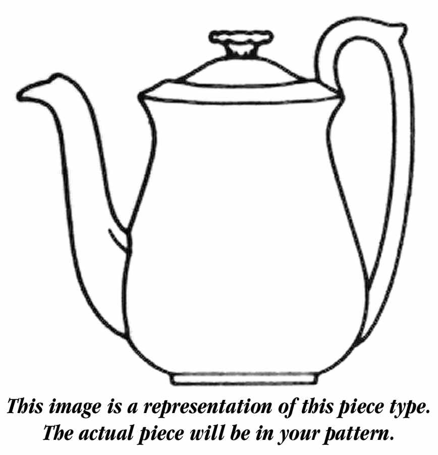 Williamsburg Aviary Coffee Pot & Lid by Wedgwood-1